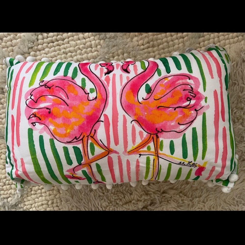 Lilly Pulitzer outdoor pillow